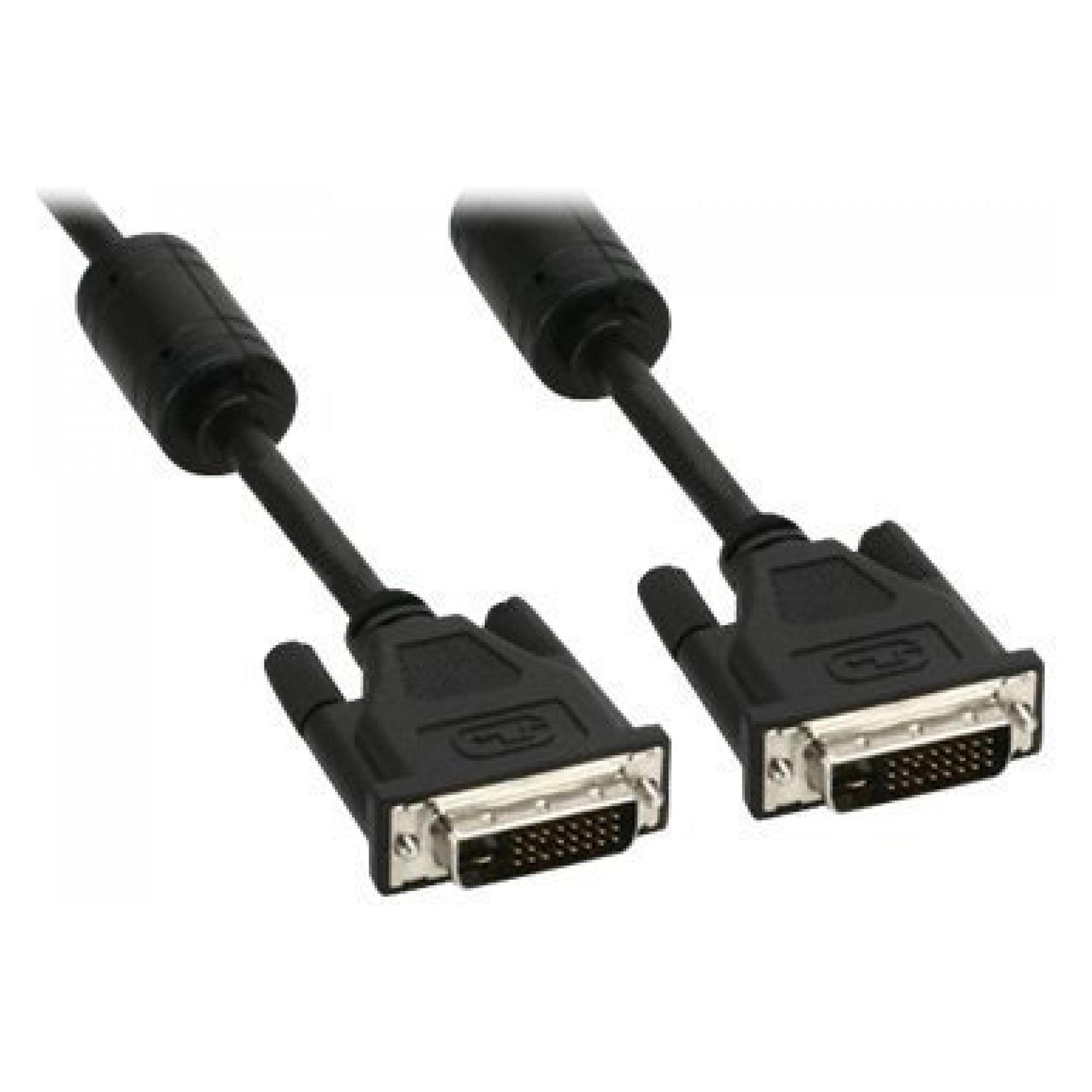 InLine Kabel DVI-D - DVI-D 2m schwarz (17772) (2 m) (17772)