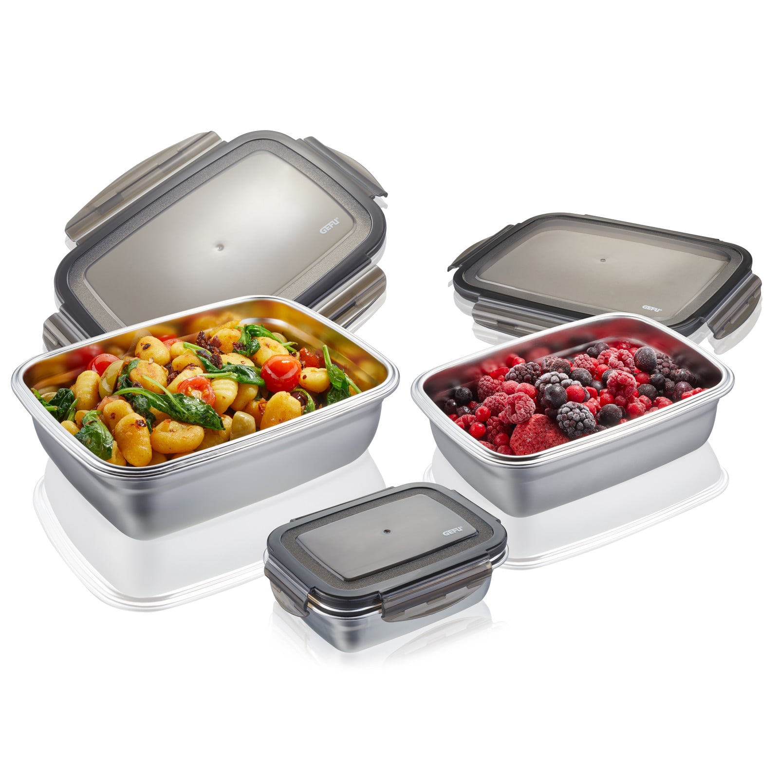 GEFU PREPPO Bewaarboxen-set, 3-delig