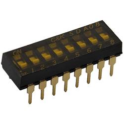 C & K Switches SDA04H1SBD 1 St.