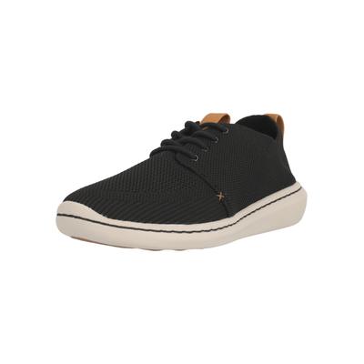 Sneaker CLARKS "Step Urban", Herren, Gr. 41,5, Kunstfaser, schwarz, Schuhe Sneaker, im lässigem Design