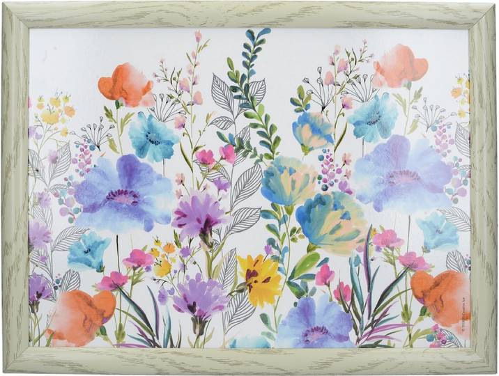 Laptray\, Schootdienblad\, Meadow Floral\, 44 x 34 cm - Creative Tops