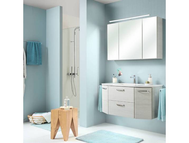 Salle de bain II 2 élém. 115 x 70 x 48cm Blanc