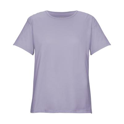 T-Shirt KILLTEC "KOS 167 WMN TSHRT", Damen, Gr. 40, helllila, Obermaterial: 90% Polyester, 10% Elasthan, Rundhals, Shirts T-Shirt, Leichtes, atmungsaktives, schnelltrocknendes Funktionsshirt