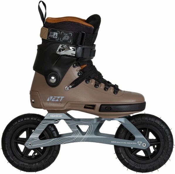 Powerslide Next Edge 150 Brown Off-road Skates (Brown - 42-43)