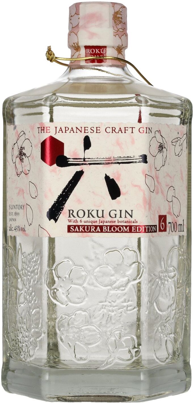 Roku Gin The Japanese Craft Gin Sakura Bloom Edition 6 43% Vol. 0,7l