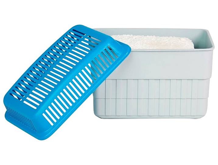 Luftentfeuchter WENKO Feuchtigkeitskiller , blau, B:24cm H:16cm T:15cm, Luftentfeuchter, Luftentfeuchter, 1000 g