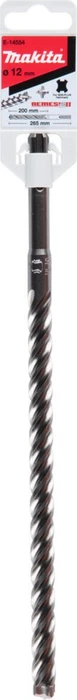 makita NEMESIS II E-14554 Hammerbohrer, Arbeitslänge: 200,0 mm, Gesamtlänge: 265,0 mm, Durchmesser: 12,0 mm, 1 St.