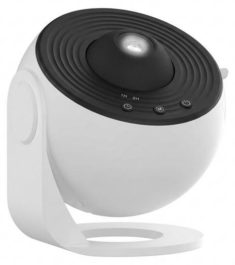 Galaxy Projector Sterrenhemellamp 12-in-1 met 360 Graden Rotatie en Timerfunctie - Wit Planetarium Nachtlamp voor Kinderkamer en Slaapkamer - HD Projectie tot 5 Meter - USB
