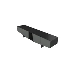 Lowboard  Wing , grau , Maße (cm): B: 200,2 H: 43,8