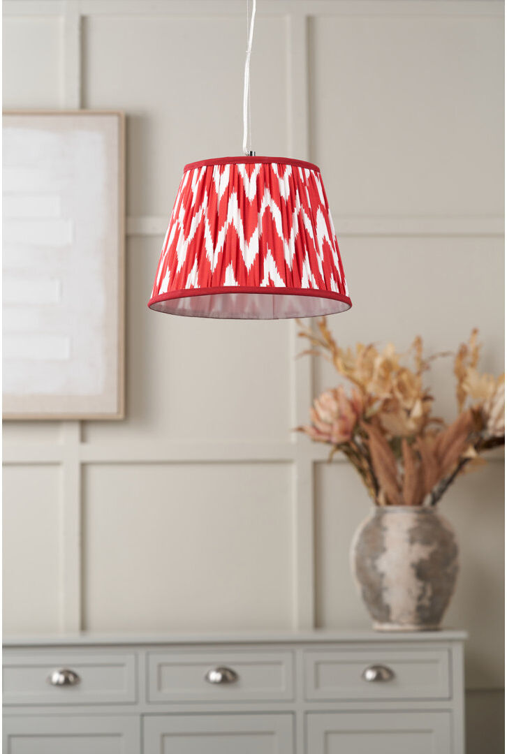 Metro Cotton Empire Lamp Shade ( Uno ) Blue 31" H x 45" W x 45" D