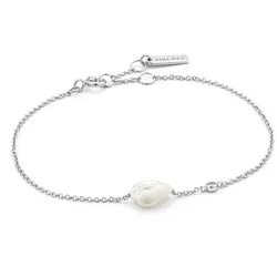 ANIA HAIE - PEARL BRACELET - silber