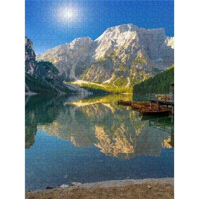 CALVENDO Puzzle Pragster Wildsee | 1000 Teile Lege-Größe 64x48cm Foto-Puzzle für glückliche Stunden