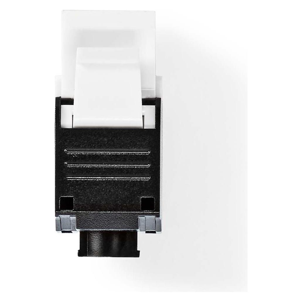 Nedis Keystone | CAT6a | RJ45 Buchse | U/UTP | ABS | Box (U/UTP, CAT6a) (CCGB89710BK)