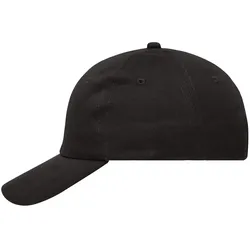 Basecap Heavy Cotton "MB091" 6-Panel - black