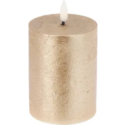 Kerze LED GOLD (DH 7,50x10 cm) - DH 7,50x10 cm