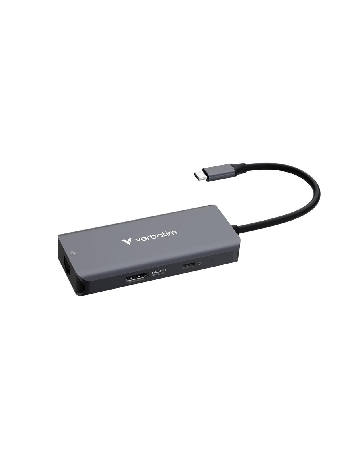 Verbatim - docking station - USB-C - HDMI - 1GbE USB-Hubs