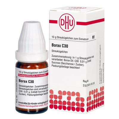 Borax C 30 Globuli 10 g