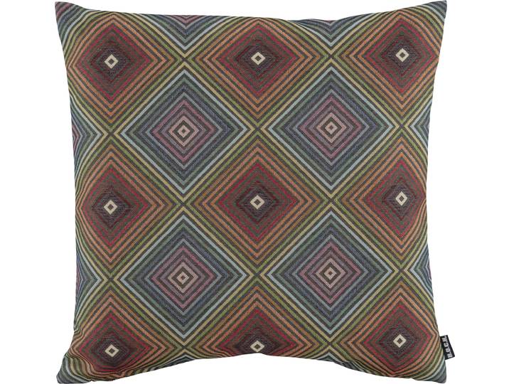 Dekokissen H.O.C.K. Selin , bunt (bunt, gemustert), B:50cm H:10cm L:50cm, Baumwolle, Dekokissen_Sitzkissen_Kissenhüllen, Dekokissen, orientalischen Stil, Kissenhülle mit Füllung, 1 Stück