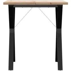 vidaXL, Couchtisch + Beistelltisch, Jagonor (Y-Gestell) (70 x 70 x 75.50 cm)
