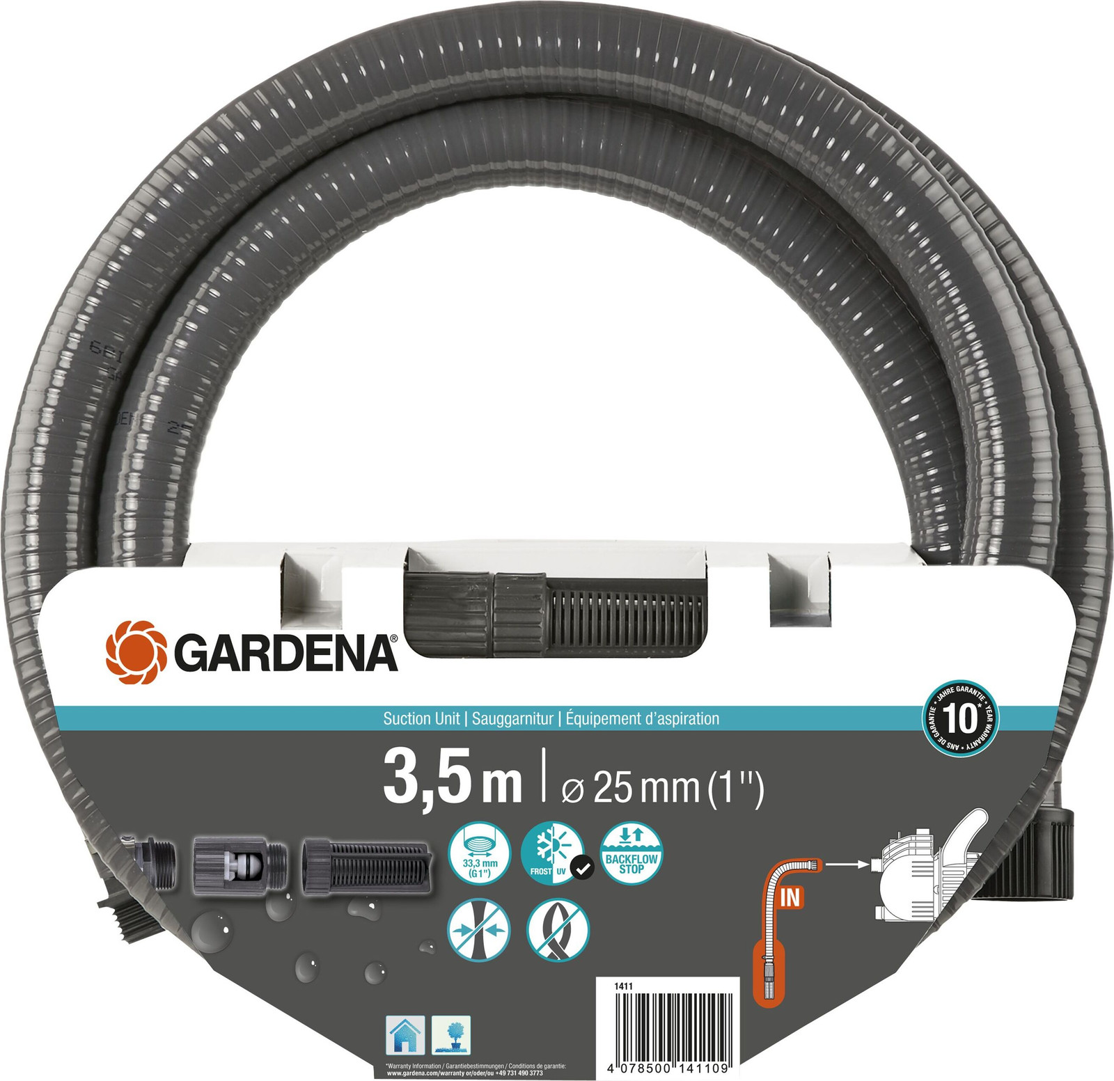 GARDENA Saugschlauch 3,5 m
