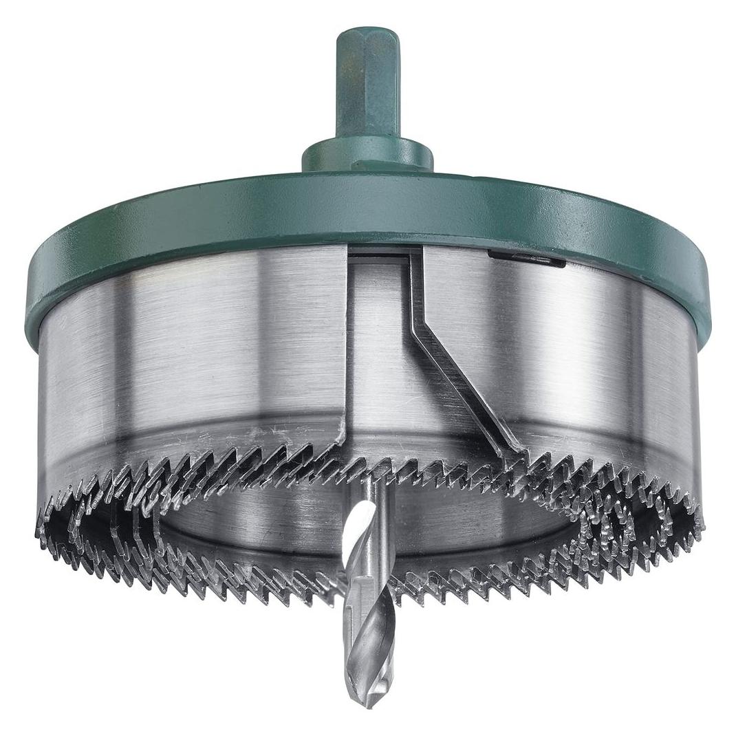 kwb Lochsäge 68100/Tiefe 32/5 Kränze (100 mm, 68 mm, 74 mm, 80 mm, 90 mm) (499700)