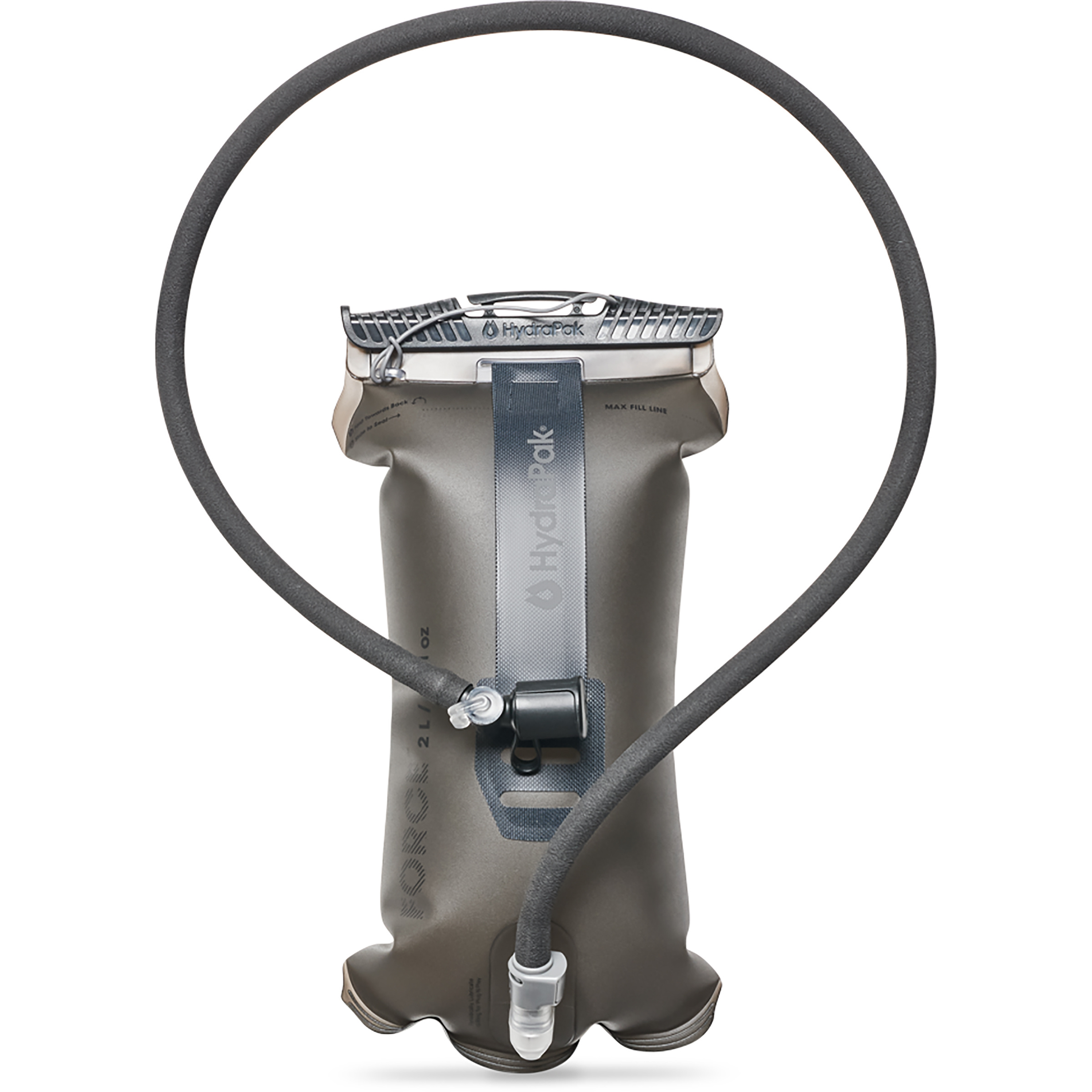 Hydrapak Force Trinksystem Trinksysteme grau Größe 2L Trekking