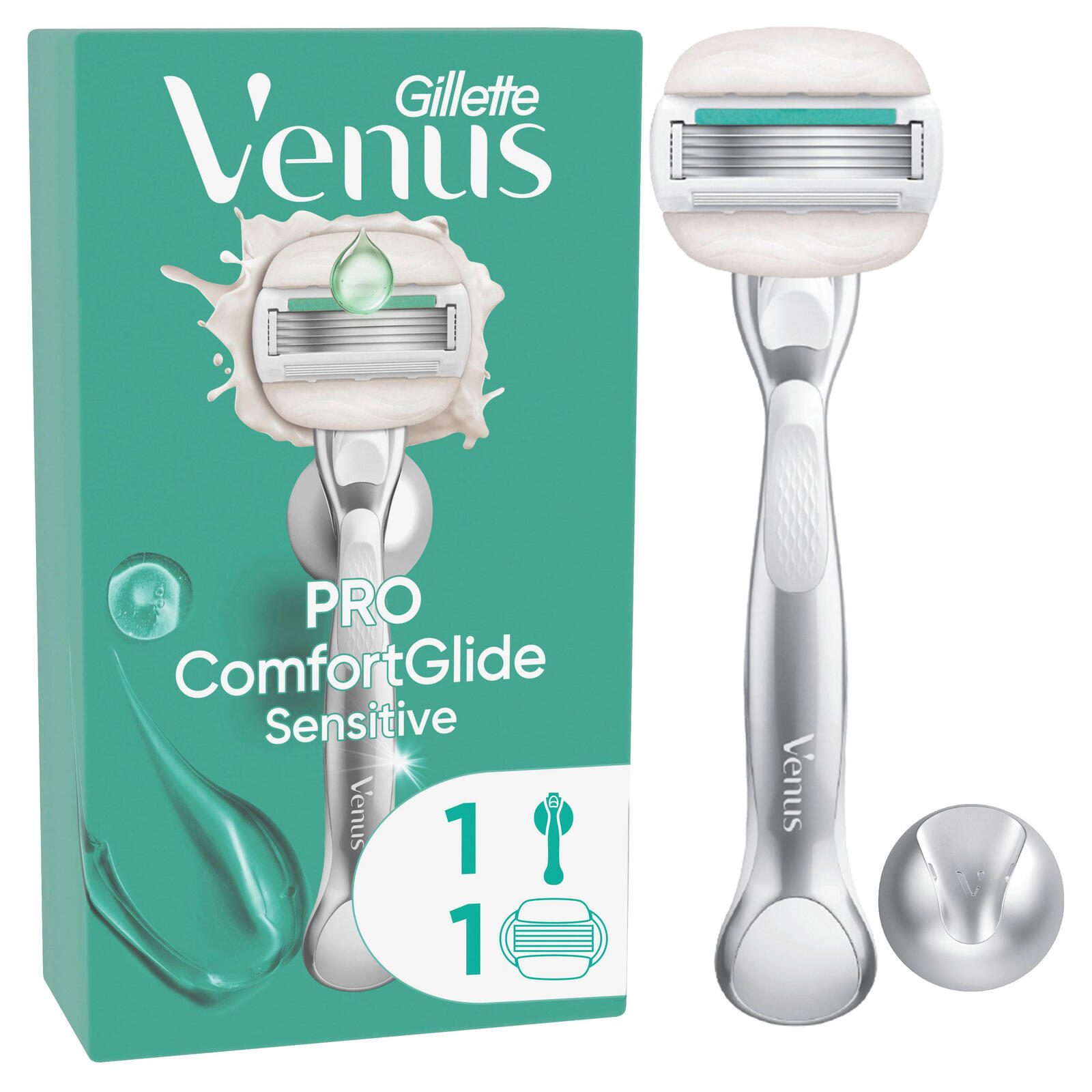 Gillette PRO ComfortGlide Sensitive Nassrasierer Damen 8700216489720