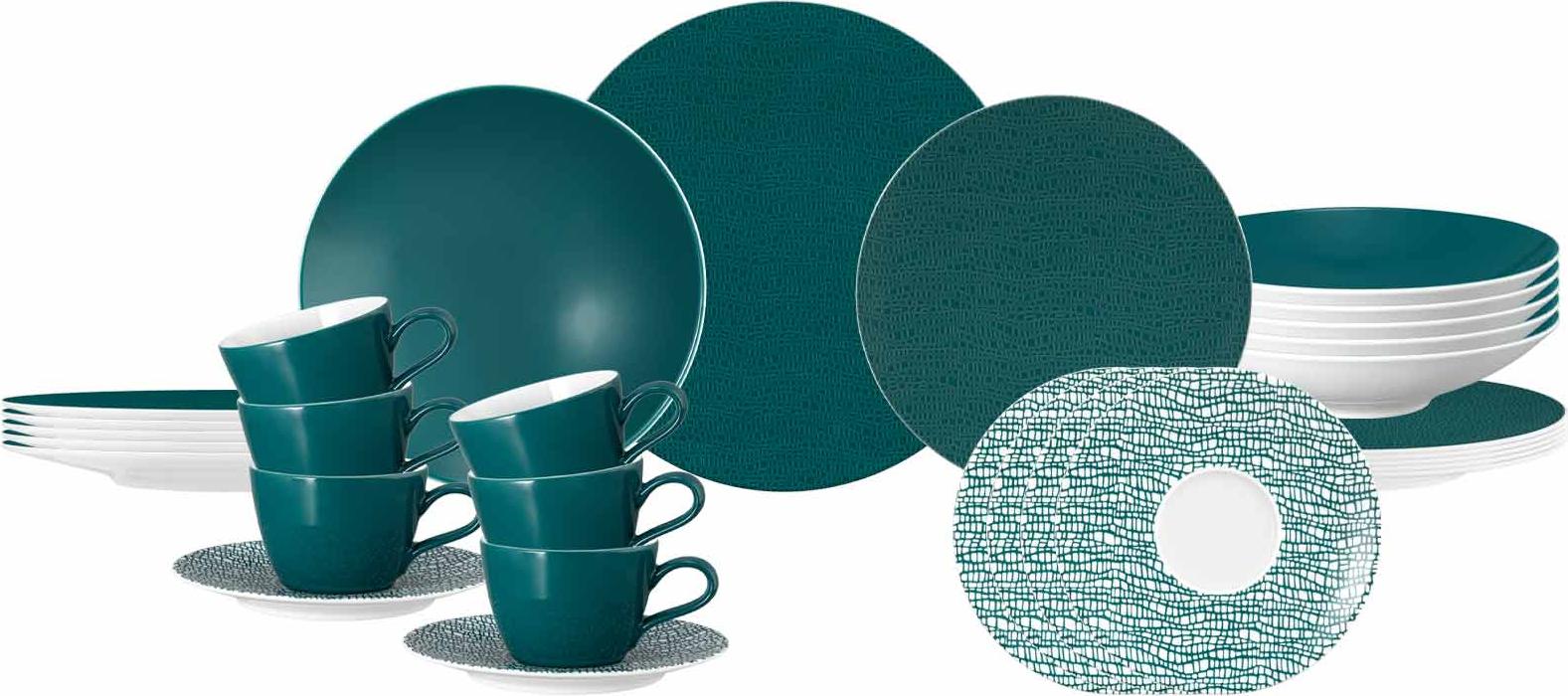 Seltmann Weiden Life Fashion Kombiservice 30-teilig - Trendy Petrol