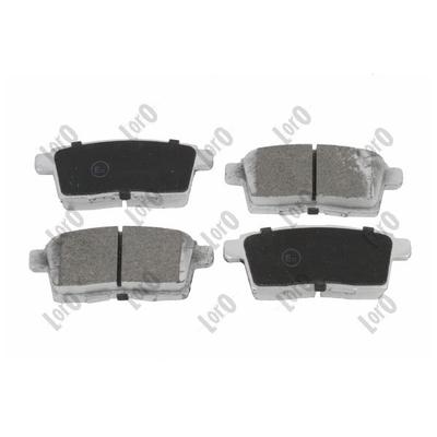 ABAKUS Bremsbelagsatz, Scheibenbremse 231-02-155 für MAZDA