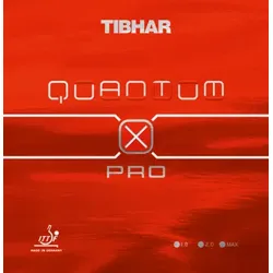 Tibhar Belag Quantum X Pro schwarz 1,8 - schwarz 1,8