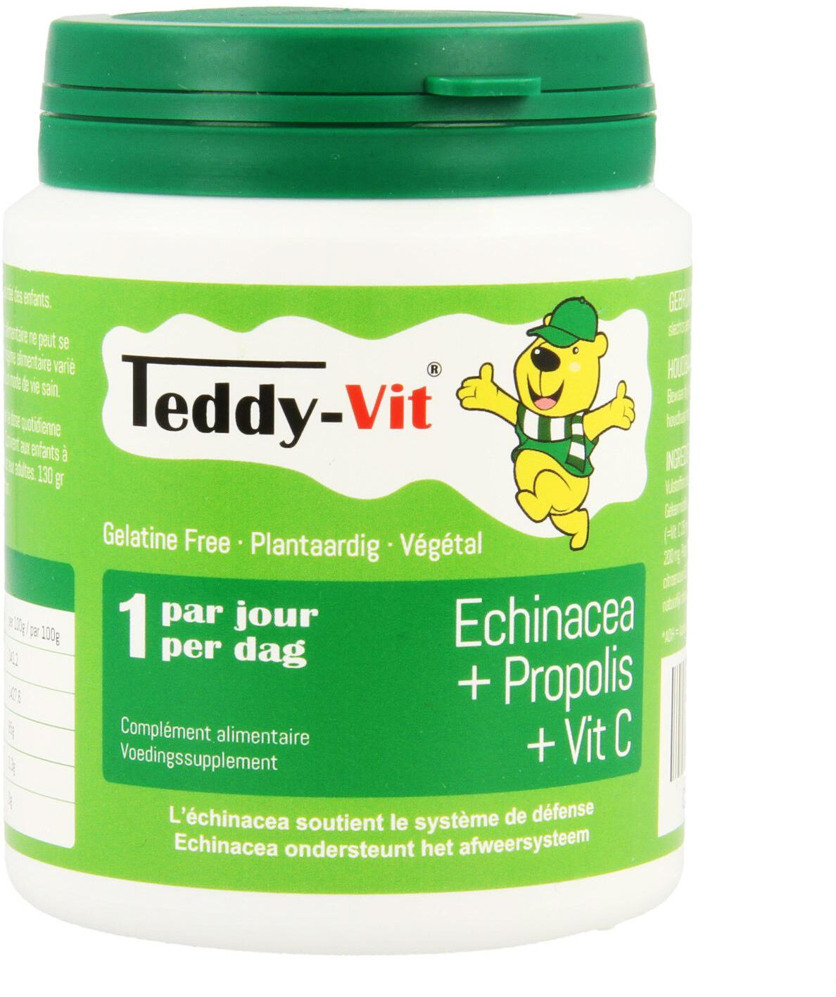 TEDDY-VIT - Teddy Vit Kids Echinacea + Propolis + Vit C Gommes Oursons 50 Pièces