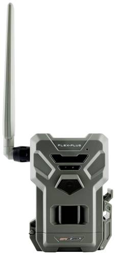 Spypoint FLEX-PLUS Wildkamera 36 Megapixel Tonaufzeichnung, GSM-Modul, 4G Bildübertragung Grau-Grün (matt)