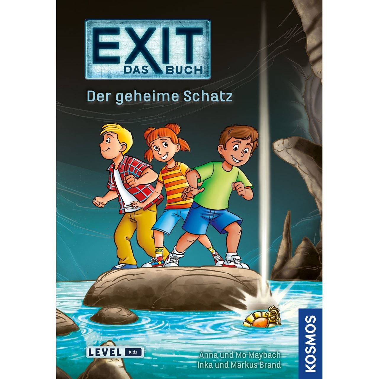 Kosmos EXIT Kids Das Buch Der geheime Schatz (Klappenbroschur)