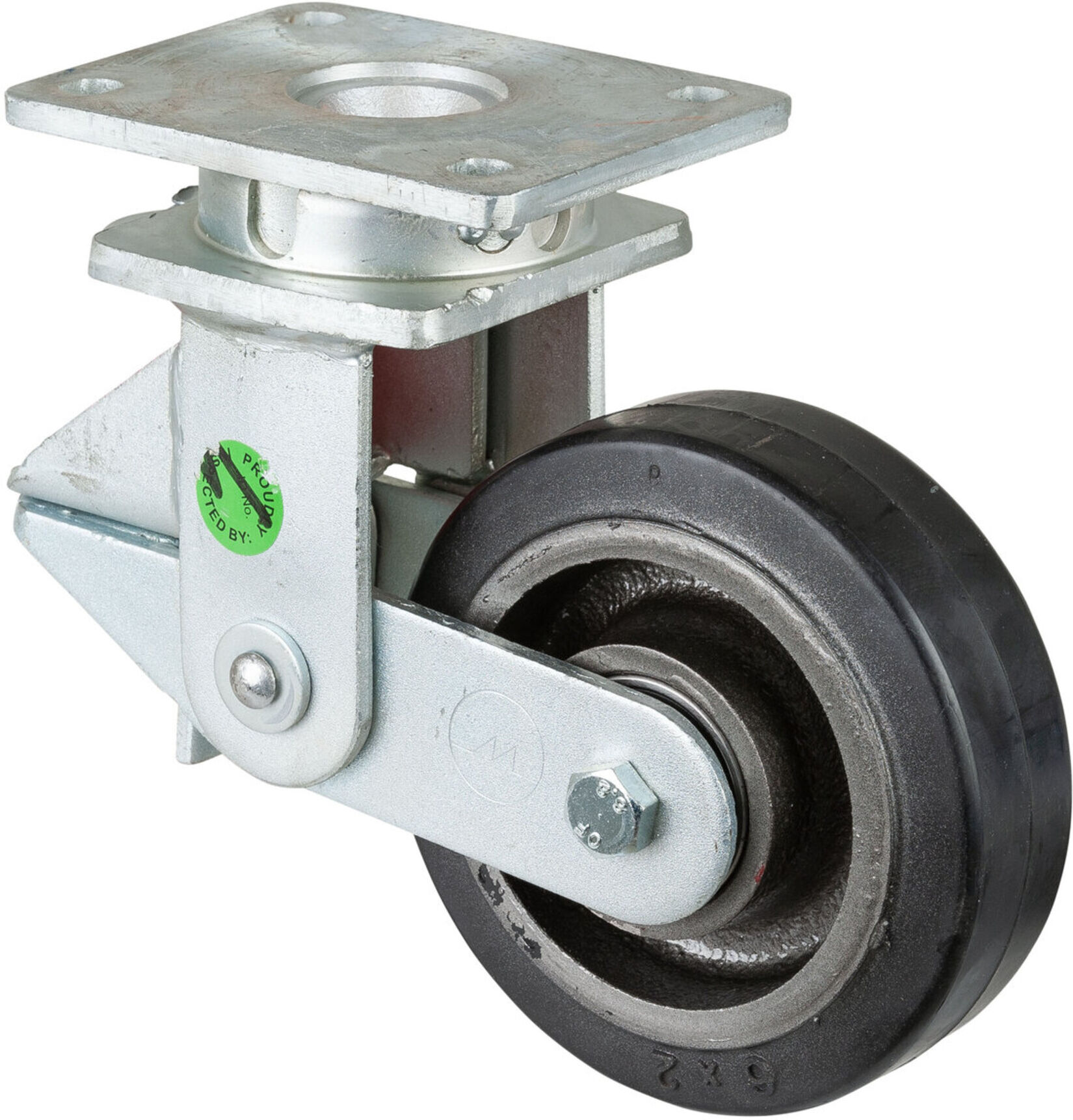 BS Rollen Gefederte Schwerlastrolle (T110.B81.150))