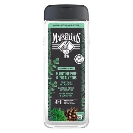 Le Petit Marseillais Shower Gel For Men Maritime Pine & Eucalyptus 400ml (400 ml) (64583480)