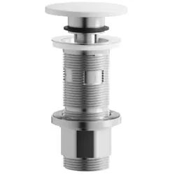 Laufen Ablaufventil H591LA40000001 74x74 mm, Klick-Klack weiß