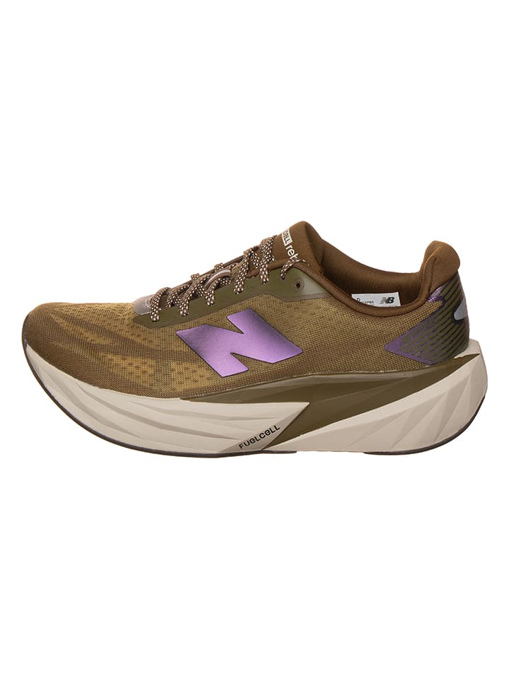 New Balance Laufschuhe "FuelCell Rebel v5" in Khaki - 44
