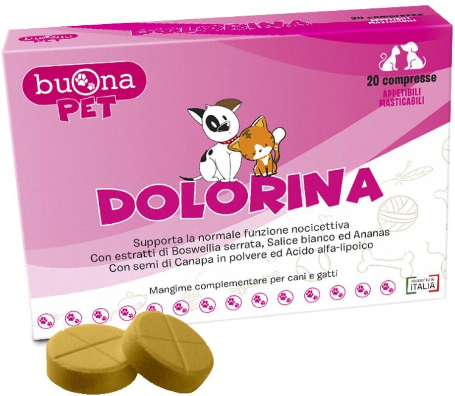 BUONA SPA SOCIETA BENEFIT Buona Pet Dolorina, 20 Compresse