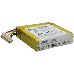 AccuCell Akku Masimo Pulsoximeter - Typ 23794 (1 Stk., Gerätespezifisch, 4350 mAh), Batterien + Akkus