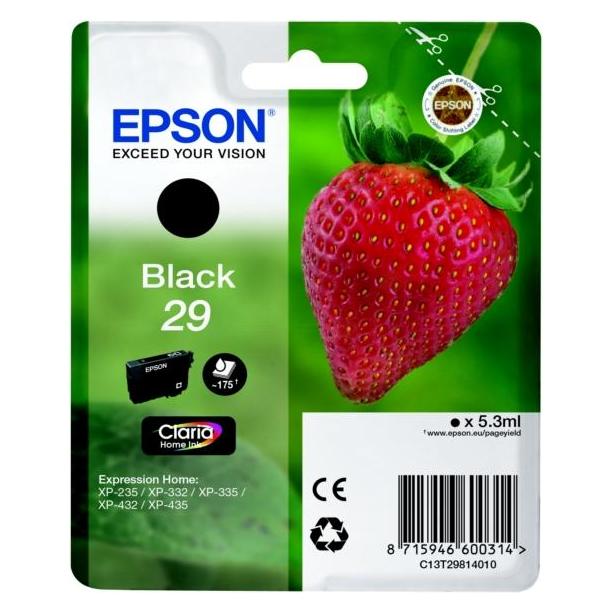Epson Sglpck Black 29 Home Ink (BK) (C13T29814022)