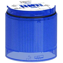Schneider Electric XV6C26 Leuchtelement, Harmony XV6, modular, 60mm, blau, 24V ACDC, Dauerlicht, energieeffiziente LED