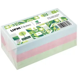 UPM Notes Haftnotizen Pastellmix, farbsortiert, 100 Blatt