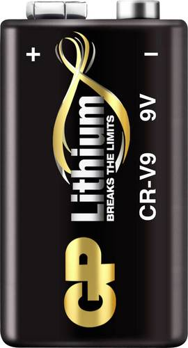 GP GPCR9VPROB 9V Block-Batterie Lithium 800 mAh 9V 40St.
