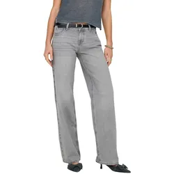 Only Brenda Jeans Wide Fit in Hellgrau-M-L32