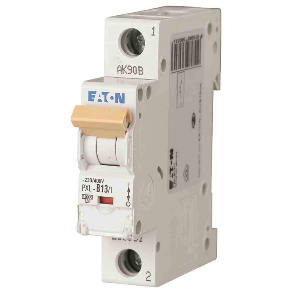 Eaton PXL-B13/1 LS-schakelaar, 13A, 1-polig, AC, B-karakteristiek, 236031