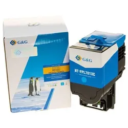 G&G, Toner, XL-Toner ers. Lexmark 702HC/ 70C2HC0 Cyan