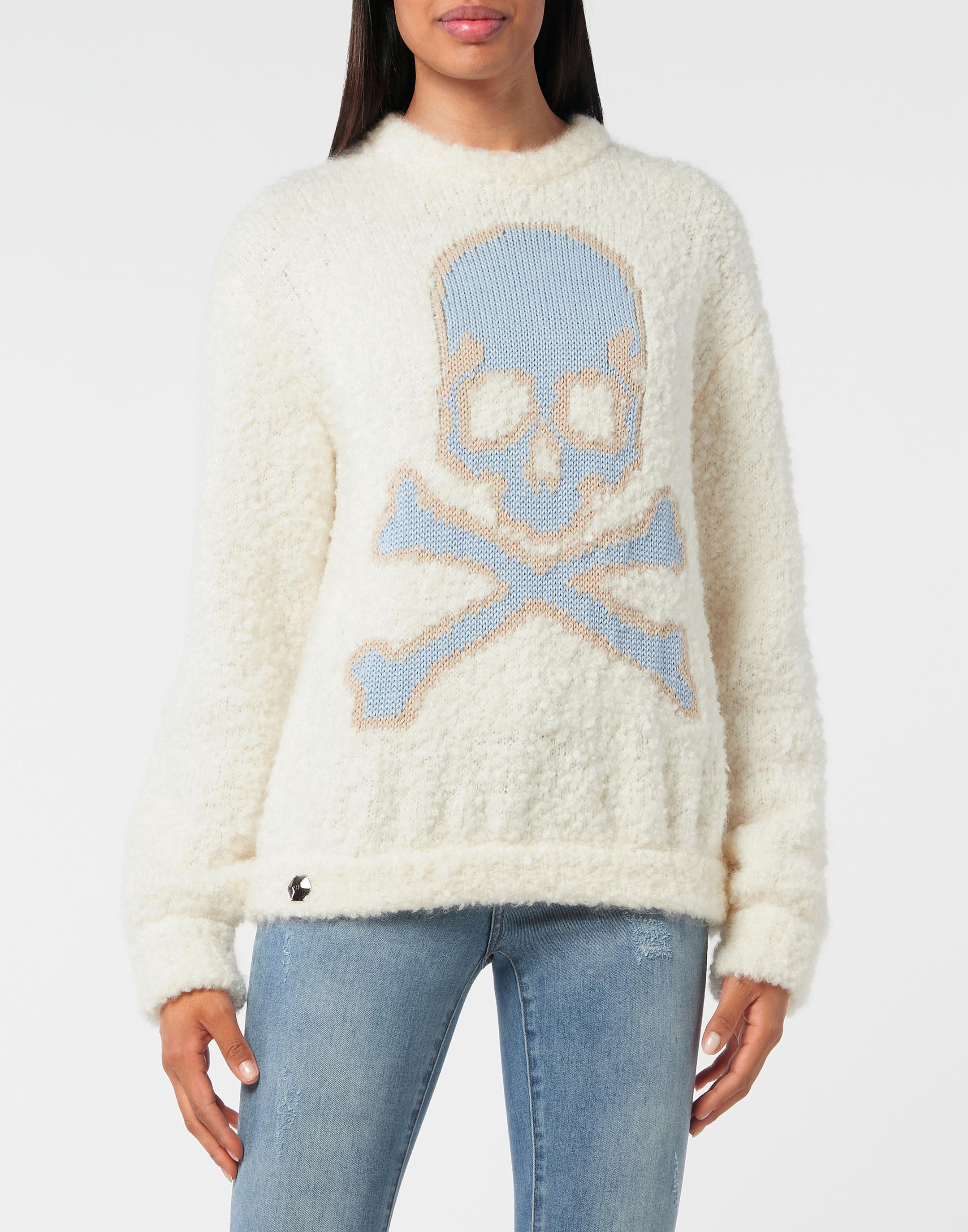 Rundhalspullover Skull&Bones