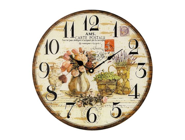 Horloge murale Blumenau Verre Ø 40cm Multicolore