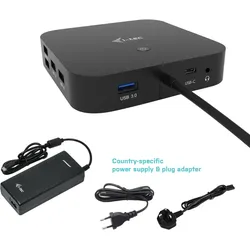 i-tec USB-C HDMI DP Docking Station mit 100W PD & i-tec Universal Charger 112 W