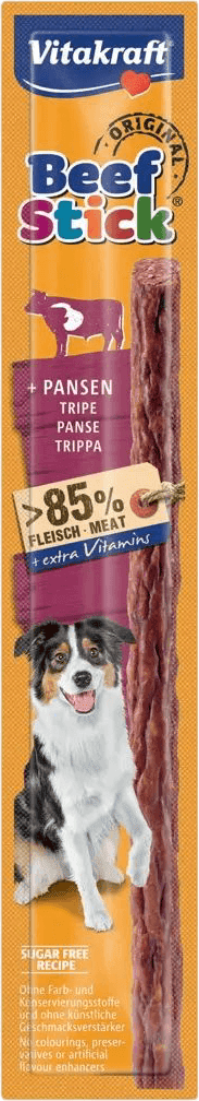 Kit Risparmio 50x12G Vitakraft Cane Beef Stick TRIPPA